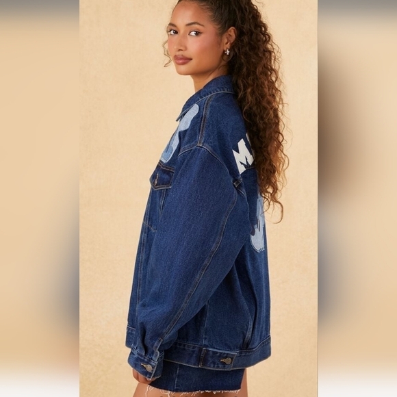 NWT Mickey Mouse Denim trucker jacket by Forever 21 - Picture 3 of 9